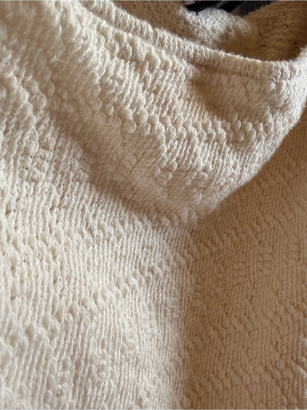 Lulu's Cream Textured Ruffle Sleeve Tank Top - Picture 4 of 4